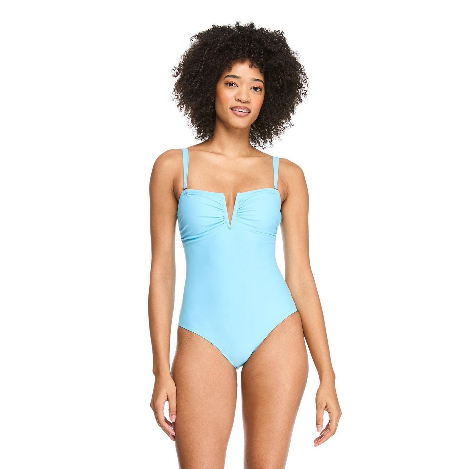 George Women's V-Wire One Piece Swimsuit