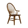 thumbnail image 3 of Liberty Furniture Hearthstone Ridge Windsor Back Arm Chair, Dark Brown, 3 of 11