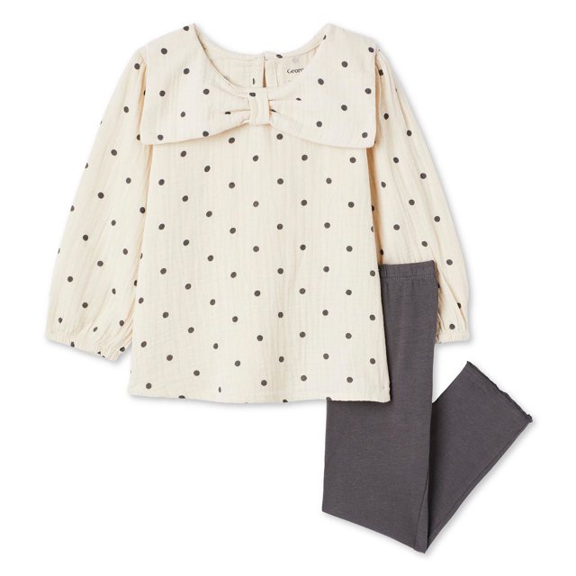 Ensemble 2 pièces tissé George pour petites filles