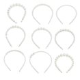 thumbnail image 2 of Exquise Perle Bandeau Réglable Résistant à l'Usure Universel Chic Accessoires de Coiffure Valentines Cadeaux de Jour Diadème pour les Femmes 8mm, 2 of 6
