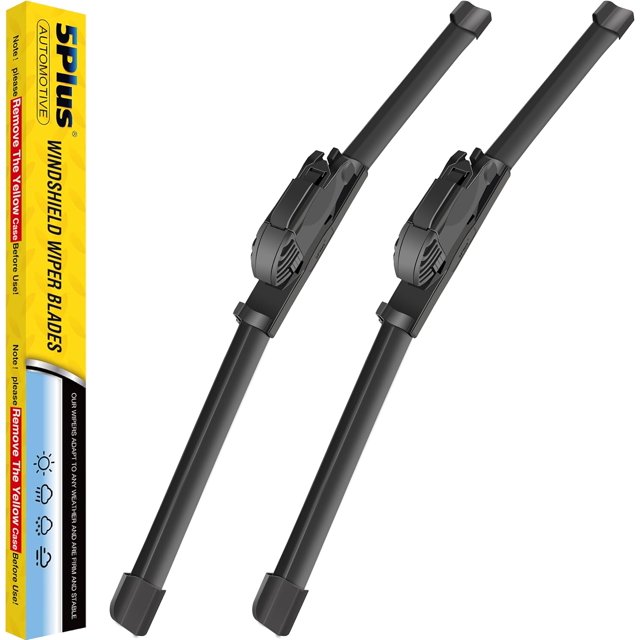 WWS-® 24 and 21 Inch Windshield Wiper Blades(Set of 2), Automotive Replacement Windshield Wiper Blades - OEM Quality Premium All-Season Windshield Wipers