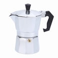 thumbnail image 3 of UsRHHA Italian Aluminum Mocha Pot, Octagonal Stovetop Espresso Maker, European Coffee Ware for Home Kitchen Gift, 3 of 3
