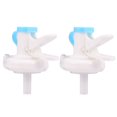 thumbnail image 2 of EIGTHTAIL 2pcs Reusable Water Jug Cap Beverage Lever Pour Spout Dispenser, 2 of 10