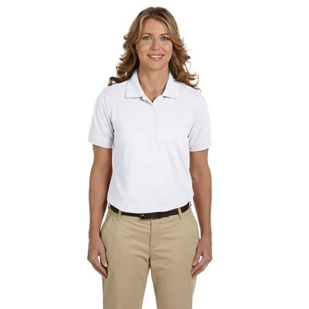Harriton Polo pour Femmes 5.6 oz. Mélange FacileTM