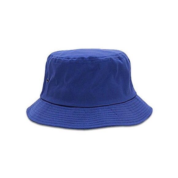 Twill Bucket Hat (Various Size and Color), Royal - Medium