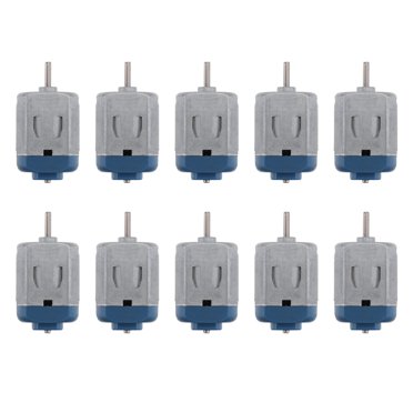 CIMAXIC 10Pc DC 3V-6V Miniature DC Motor for Electric Toy Car Robot DIY Parts Kids Toys Parts,1.3"X0.79"X0.59"