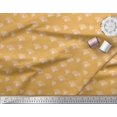 thumbnail image 2 of Soimoi Orange Poly Georgette Fabric Coral Ocean Print Fabric by Yard 52 Inch Wide, 2 of 2