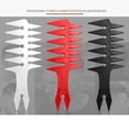 thumbnail image 3 of facefd Hommes Pompadour Peignes de Coiffure Large Fourchette Peigne Rétro Tête d'Huile Noir, 3 of 8