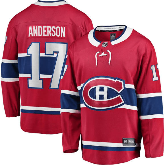Josh Anderson Montreal Canadiens NHL Fanatics Breakaway Home Jersey, Small