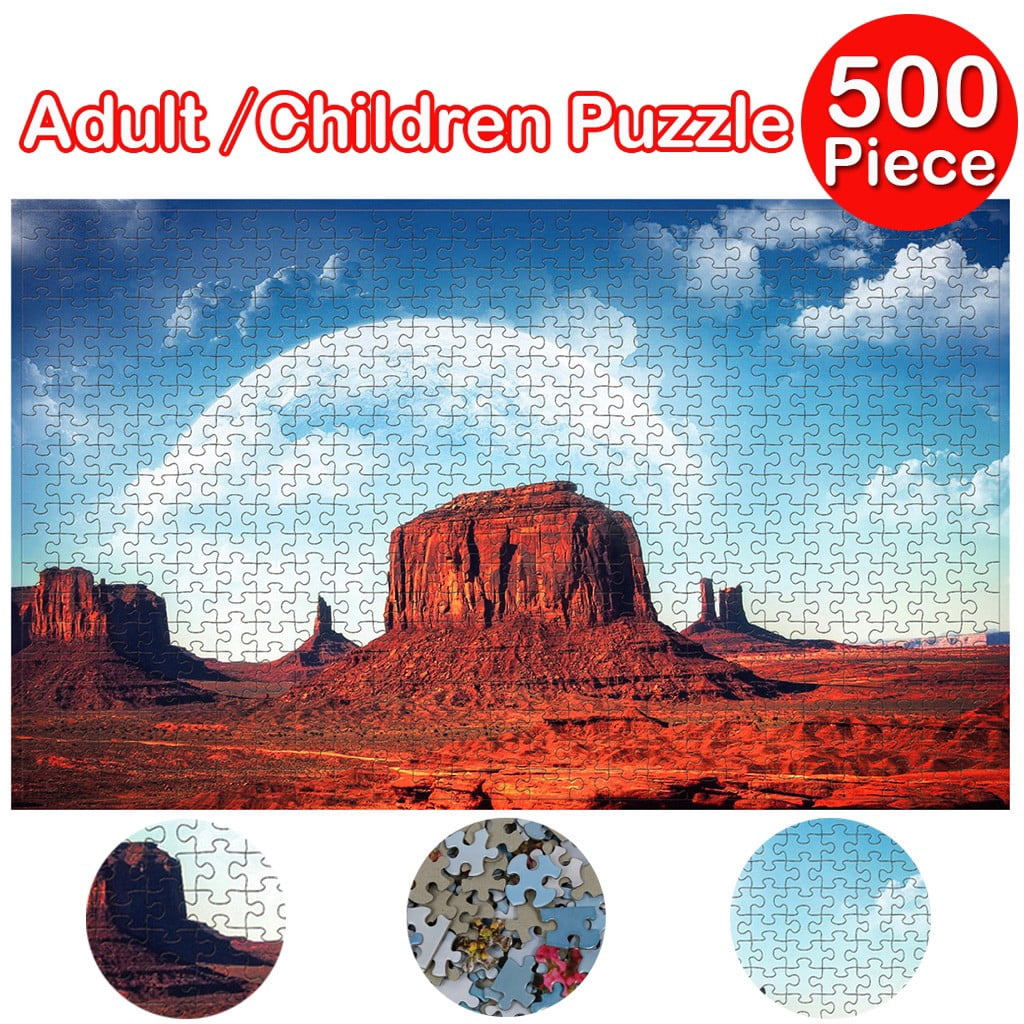 Adults Puzzles 500 Piece Large Puzzle Game Interesting Toys Airship