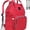 Rouge, variante sur Sac à Couches Multifonction Imperméable Sac à Dos de Voyage Sacs à Couches pour Soins de Bébé - Grande Capacité,Noir
