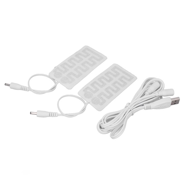 USB Heating Film, 2Pcs 3.5x18in USB Powered Electric Heating Film For Hands