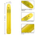 thumbnail image 5 of CalExotics Sparkle Slim Vibe G-Spot Vibrator, Yellow, 5 of 5