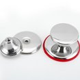 thumbnail image 2 of kurtrusly 2piece Fire Protection Lid Cap For Kitchenware Accessories Heat-resistant And Heat-resistant Easy Flat gold plating large size, 2 of 6