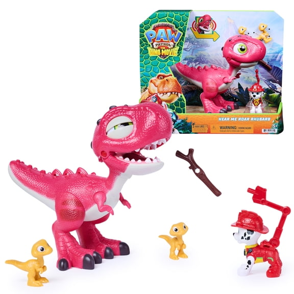 PAW Patrol: The Dino Movie Hear Me Roar Rhubarb, Ages 3+ (Walmart Exclusive)
