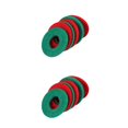 thumbnail image 2 of maskred 1/2/3/5 20 Pcs Coussinets de Borne de Batterie Raccords de Protection Pièces de Joint Joints de Protection Rondelles Tapis d'Anneau Laveuse Feutre Auto Tel Qu'illustré 2 Pcs, 2 of 6