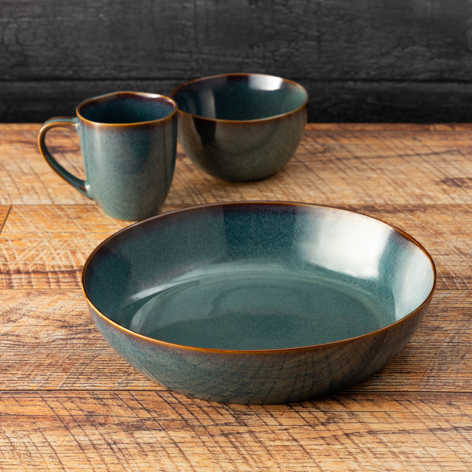 Yellowstone Dutton Reactive Ceramic Low Bowl