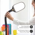 thumbnail image 3 of Brightech Litespan - Bright LED Floor Reading Lamp for Over Chair Crafts and Reading, Esthetician Light for Lash Extensions, Gooseneck Adjustable Standing Lamp for Livin, 3 of 9