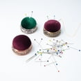 thumbnail image 4 of Vintage Pin Cushion, Soft Elastic Metal Base, Retro Needle Cushion With 50pcs , Reduces Needle Injuries, Ideal Gift For Sewing Quilting, 4 of 8