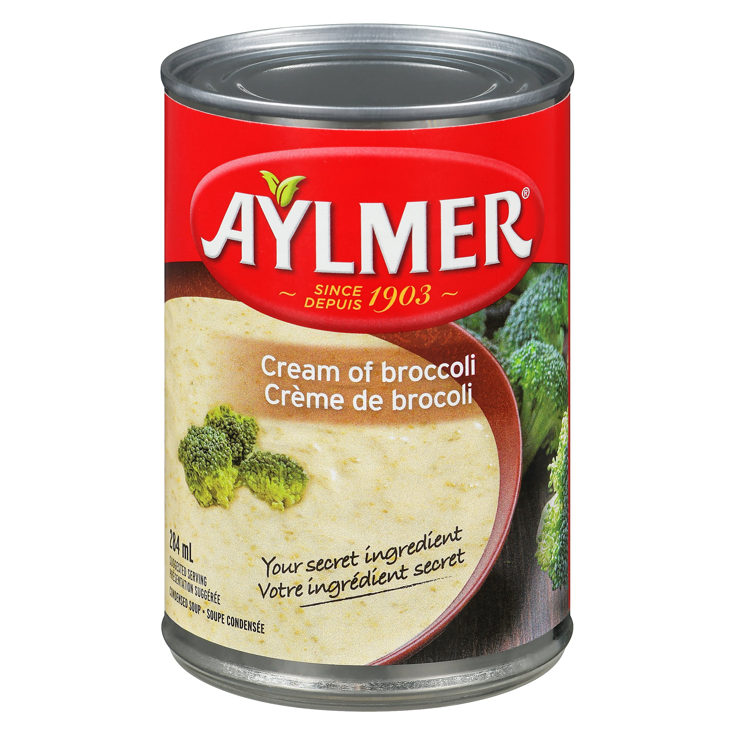Aylmer Condensed soup Cream of broccoli, 284 mL Can
