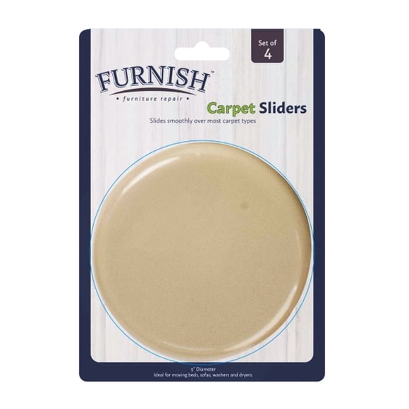Glissières de Tapis - Déplacer Appareils de Meubles Tapis et Autres Pièces de Meubles à Surface Souple Accessoires de Glissières Ensemble de 4
