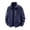 Blue, variant on AnuYalue Big and Tall Fleece Jacket Mens Sherpa Lined Stand Collar Mountaineering Jackets Outdoor Windproof Long Sleeve Coat Winter Warm Full Zip Outerwear