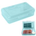 thumbnail image 2 of Back to School Essentials Double Layer Large Capacity Plastic Pencil Case Transparent Crayon Case Hard Pen Case with Tight Lid Storage Art And Craft Box And School, 2 of 9