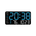 thumbnail image 2 of Meitianfacai Horloge Murale Numérique Horloge Murale Numérique à DEL avec Grand Affichage Réveil avec Calendrier Numérique Convient au Salon Chambre Bureau Magasin, Bleu, 2 of 6