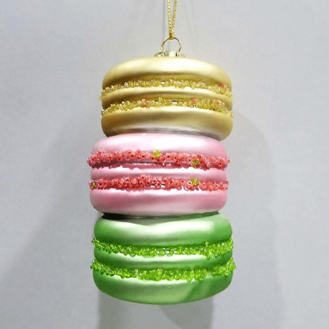 Holiday Time, MDN Macroon Ornament, 10 cm, Christmas Ornament