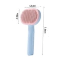 thumbnail image 2 of TopLLC Dog Brush For Shedding, Dog Brush For Long Or Short Haired Dog , Dog Grooming Brush Dog Comb For Rabbit Massage Removes Mats, Tangles And Loose on Clearance, 2 of 6