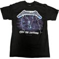 thumbnail image 1 of Metallica Men's Ride The Lightning T-Shirt (XX-Large) Black, 1 of 4