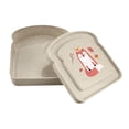 thumbnail image 2 of Fridja Clearance Under 5$ Storage Sandwich Containers Kids Or Adult Lunch 2L for On Meal Cooking Hot Rice Lunch Box, 2 of 5