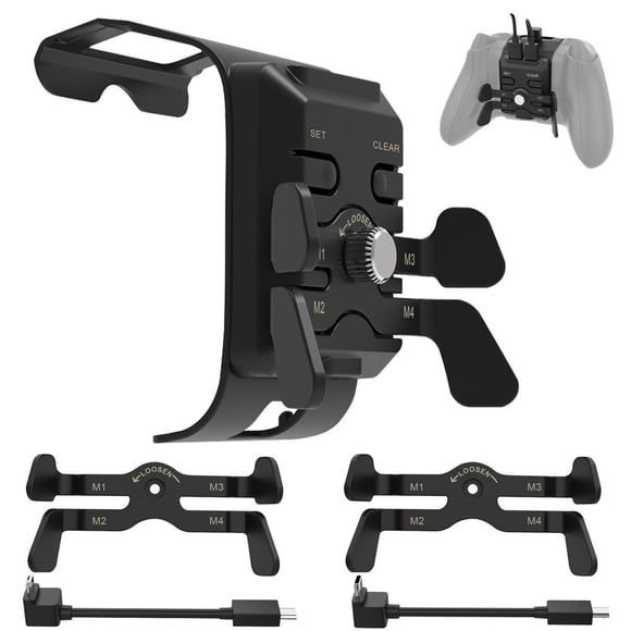 HLONK Controller Paddles Fit for Xbox Back Button Attachment Controller Adapter Fit for Xbox One X S Xbox Series X S Controller Extension Programmable Keys