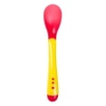 thumbnail image 1 of 2pcs Baby Temperature Sensing Tableware Set Utensil Toddler Dinnerware Cutlery Cartoon Food Feeding Spoon Fork, 1 of 4