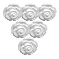 thumbnail image 2 of 6pcs Door Handle Furniture Pull Handle Rose Shape Wardrobe Door Handle Drawer Pull Handle, 2 of 8