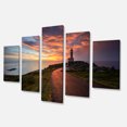 thumbnail image 2 of Punta Nariga Lighthouse Spain - Large Seashore Photo Canvas Art Print, 2 of 3