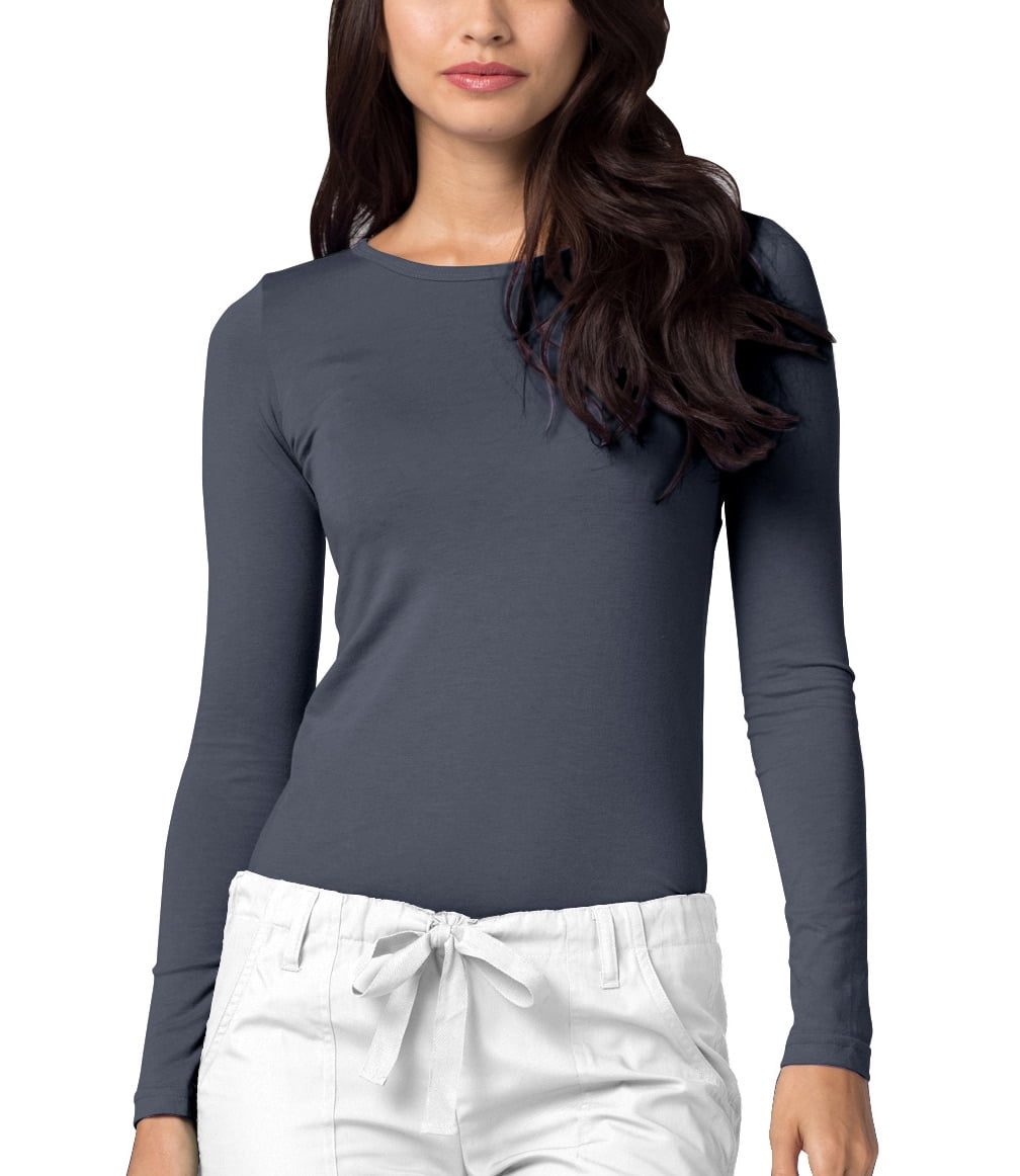 Adar sous-Couches pour Femmes - T-Shirt de sous-Couche à Manches Longues Confortable