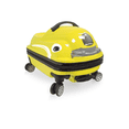 thumbnail image 1 of TUCCI Italy - Valise Rigide pour Enfants Dashmobile 20 Pouces à Roulettes - Jaune, 1 of 5