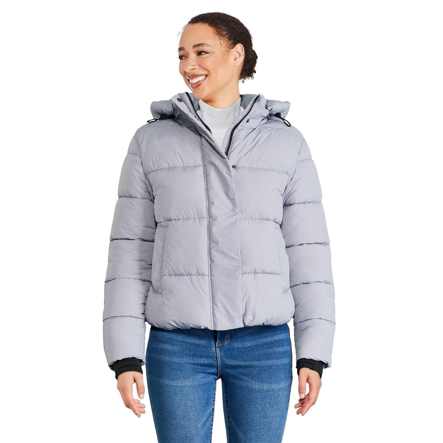 Manteau matelassé court George pour femmes