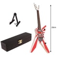 thumbnail image 4 of lionlar Handcrafted Electric Guitar Model 1:6 Scale Living Room Mini Dollhouse Decor B B, 4 of 5