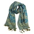 thumbnail image 1 of Peach Couture Elegant Reversible Paisley Pashmina Shawl Wrap, 1 of 3