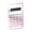 PK, variante sur Chmadoxn Meubles de Bureau à Domicile Calculatrice Standard 8 Chiffres avec Grand Écran Bouton Rond Calculatrice Couleur Bonbon Portable pour Bureau Maison École Mini Calculatrice