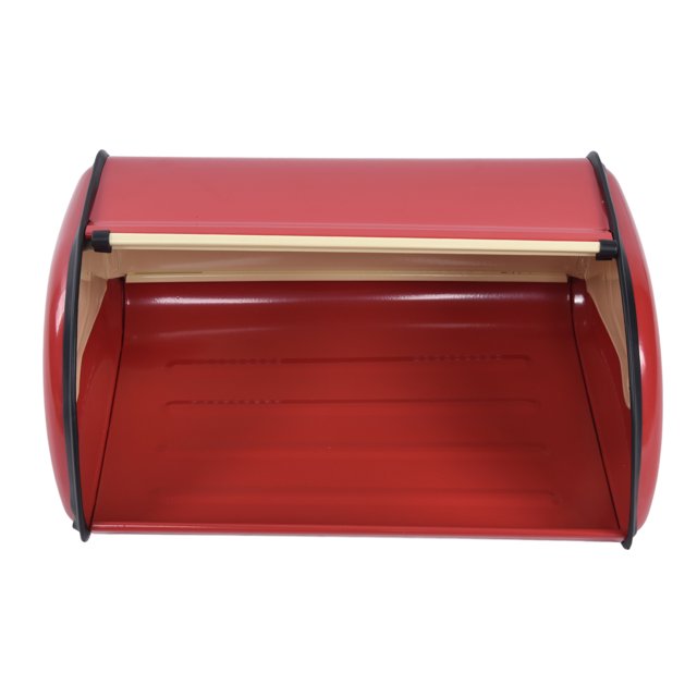 Metal Bread Box for Kitchen Storage Breadbox Snare Drum Holder Storage Box Container French Retro Supplies Boxes Bread Boxes