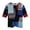 Multicoloured - black, variant on Alfani Womens Printed Tunic Blouse, Multicoloured, Plus Size, 1X