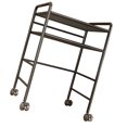 thumbnail image 3 of veasfak Cat Food Can Storage Cart Metal Shelf above Litter Box Rolling Storage Stand Large, 3 of 9