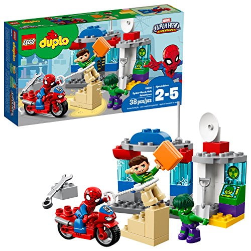 LEGO DUPLO Marvel Spider-Man et Hulk Aventures 10876 Blocs de Construction (38 Pcs) (Abandonné par le Fabricant)