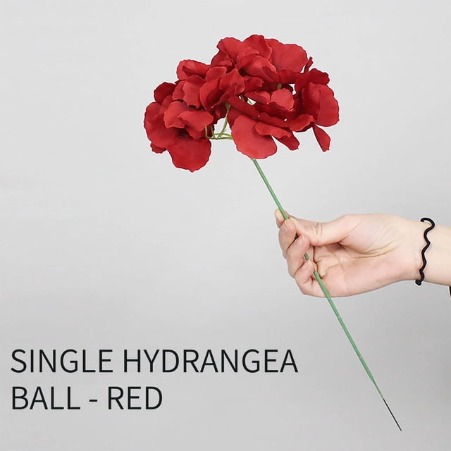 RKSTN Fall Decorations for Home Artificial Flowers Fake Hydrangea Silk Flowers Header Wedding Home Party Decoration Flowers Decorations