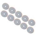thumbnail image 1 of Round Sandpaper High-Quality Sanding Discs Pad Sander Pads 10Pcs 3in Marble Concrete For Granite, 1 of 8