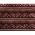 thumbnail image 4 of oneOone Georgette Viscose Fabric Stripe & Paisley Block Printed Craft Fabric BTY 42 Inch Wide, 4 of 4