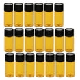 thumbnail image 2 of BELOVING 20 Pcs Bouteilles de Dram en Verre Ambre Fioles Vides Réducteur d'Orifice Huile Essentielle 3 ml, 2 of 10